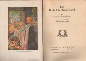 vintage children's christmas classic book